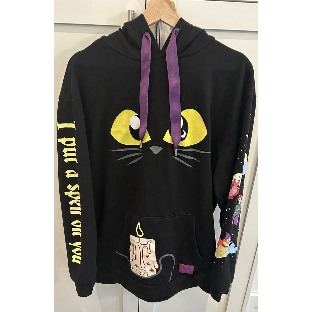 Loungefly Disney Hocus Pocus M Hoodie‎ Sweatshirt Binx